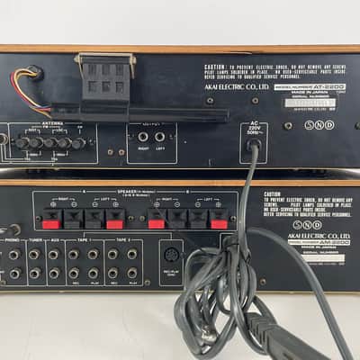 Akai - AT-2200/AM-2200 - Amplifier/Tuner Set - Serviced (Repaired/Cleaned) image 6