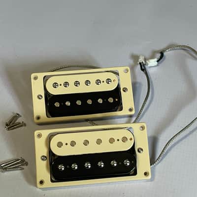 2021 Epiphone Slash Les Paul Guitar Neck Bridge Zebra Probucker Humbucker Pickup Set image 1