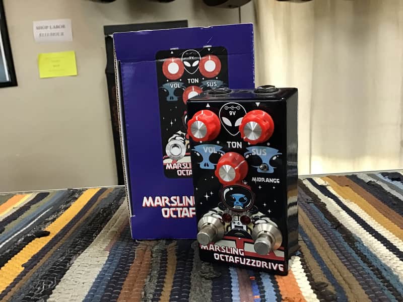 Interstellar Audio Machines Marsling Octafuzzdrive 2023 - Present - Black Graphic image 1