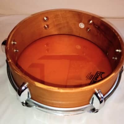MARTIAL PERCUSSION MULBERRY PANCAKE TOM 10"- LIGHT SATIN LACQUER - FREE SHIP TO C-USA! image 8