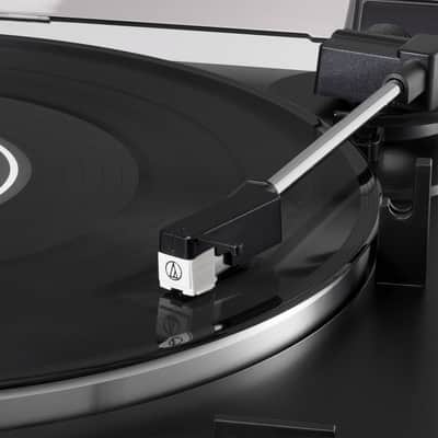 Audio-Technica AT-LP60X-BK Fully Automatic Belt-Drive Stereo Turntable, Black image 5