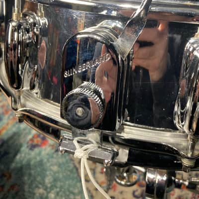 Slingerland - 5x14" Chrome Over Wood 8-Lug Snare Drum 1979 image 11