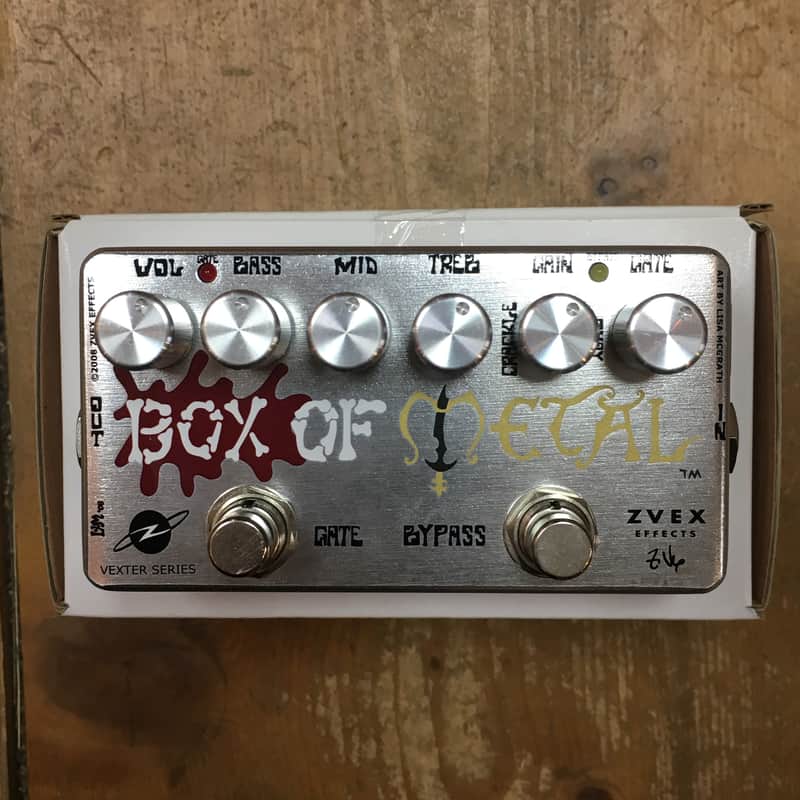 Zvex Box of Metal Vexter High-Gain Distortion Pedal image 1