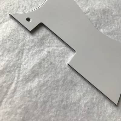 Fits Epiphone Dot Style Guitar pickguard Scratch Plate,3 Ply White image 3