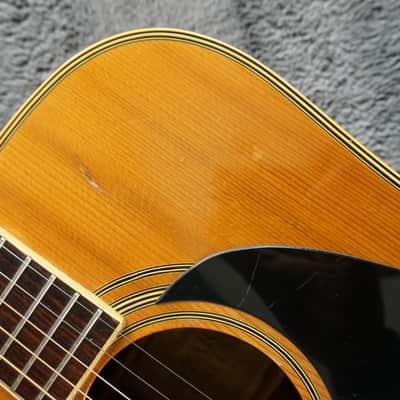 Pearl PF-770 71-72 - Natural Acoustic Guitar Rare image 10