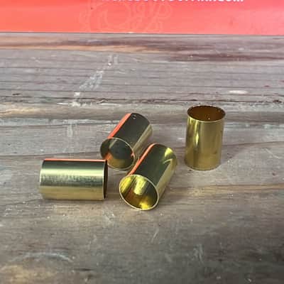 Brass Conversion Sleeve for Split Shaft Pot to Solid Shaft knob. 10 pack    [X6]