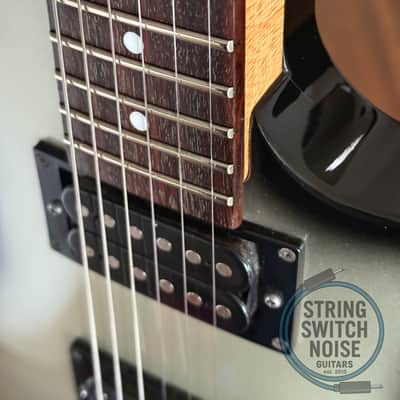Charvel Charvette Les Paul Guitar, Silver burst, 1989-1991 image 15