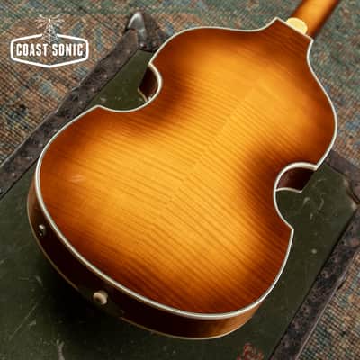 2010 Hofner 500/1 Vintage '62 Thomas Stühlein Made in Germany w/case image 10