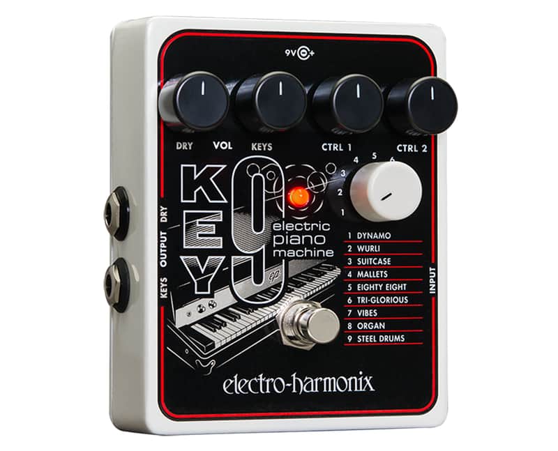 Electro-Harmonix KEY9 Electric Piano Machine Guitar Pedal - Open Box image 1