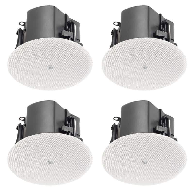 4 JBL Control 412C/T 3" Commercial 70v/8-ohm Ceiling Speakers For Restaurant/Bar image 1