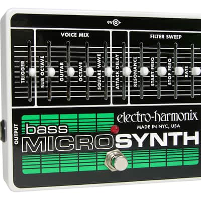 Electro-Harmonix BASS MICROSYNTH Analog/Synthesizer, 9.6DC-200 PSU included image 1