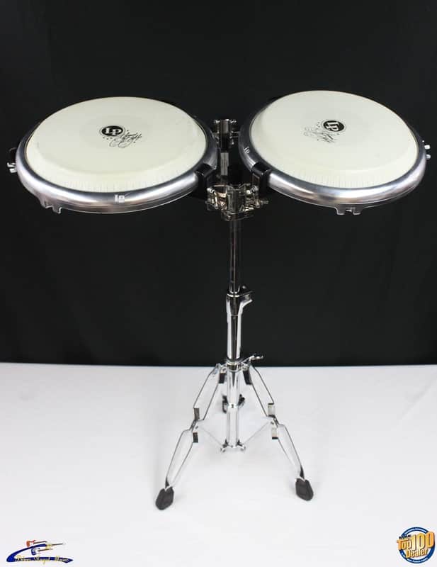 LP Giovanni Compact Conga Set w/ Custom Stand 11