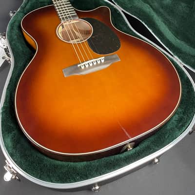 Martin GPCE Inception Maple w/Hardshell Case - Amber Fade Sunburst image 2