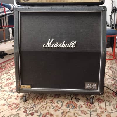 Marshall 1960A Lead 300-Watt 4x12" Angled Guitar Speaker Cabinet 1998 - Present - Black image 12