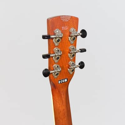 Gretsch G9221 Bobtail Round-Neck Acoustic-Electric Steel Body Resonator Guitar - Steel Bild 8