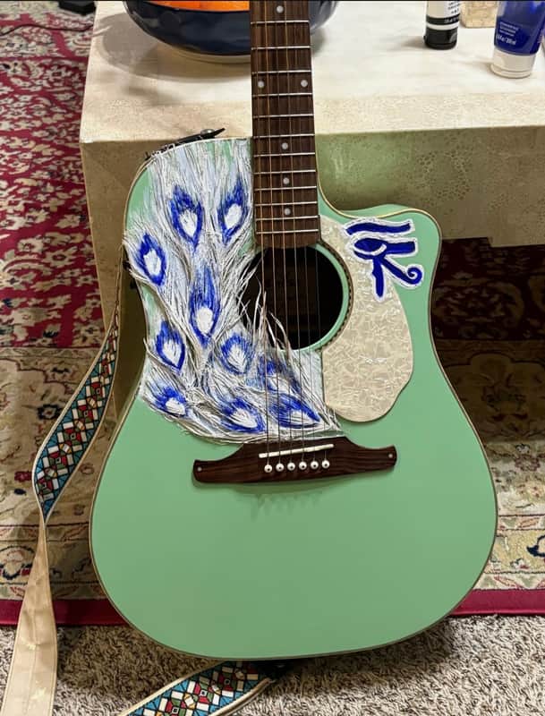 Fender Sonoran SCE 2014 - 2017 - Surf Green image 1
