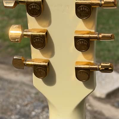 1991 Gibson Chet Atkins SST Acoustic/Electric Guitar W/OHSC Polaris White image 9