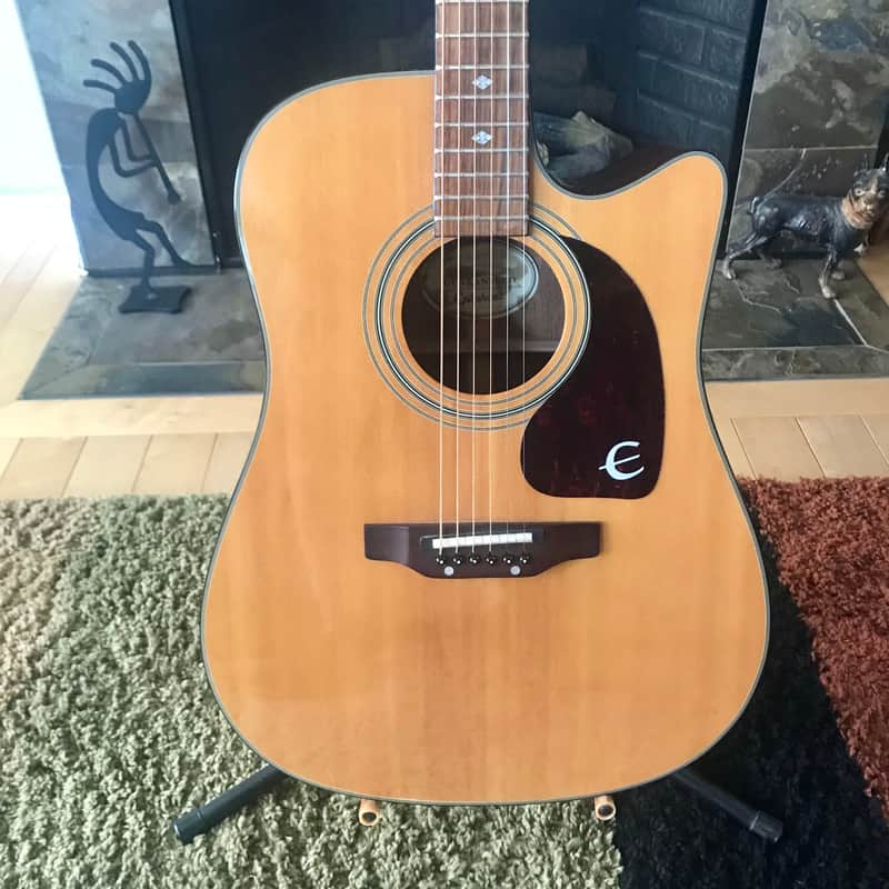 エピフォン エレアコ PR350 CE Epiphone PR-350 CE Natural | Reverb