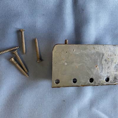 Fender Precision Jazz Bass Bridge late 1960s early 70s image 4