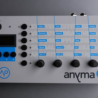 Aodyo Instruments Anyma Phi Physical Modeling Synth 2022 - Grey image 1