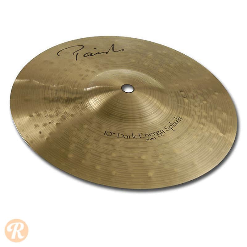Paiste 10" Signature Dark Energy Mark I Splash Cymbal image 1