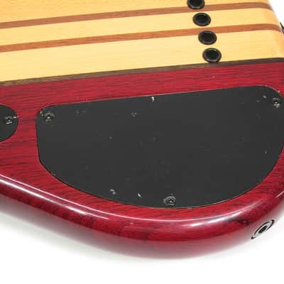 1976 USA Custom Made Electric Bass American Flag Model Red White & Blue Stars & Stripes Inlay wOHSC image 18