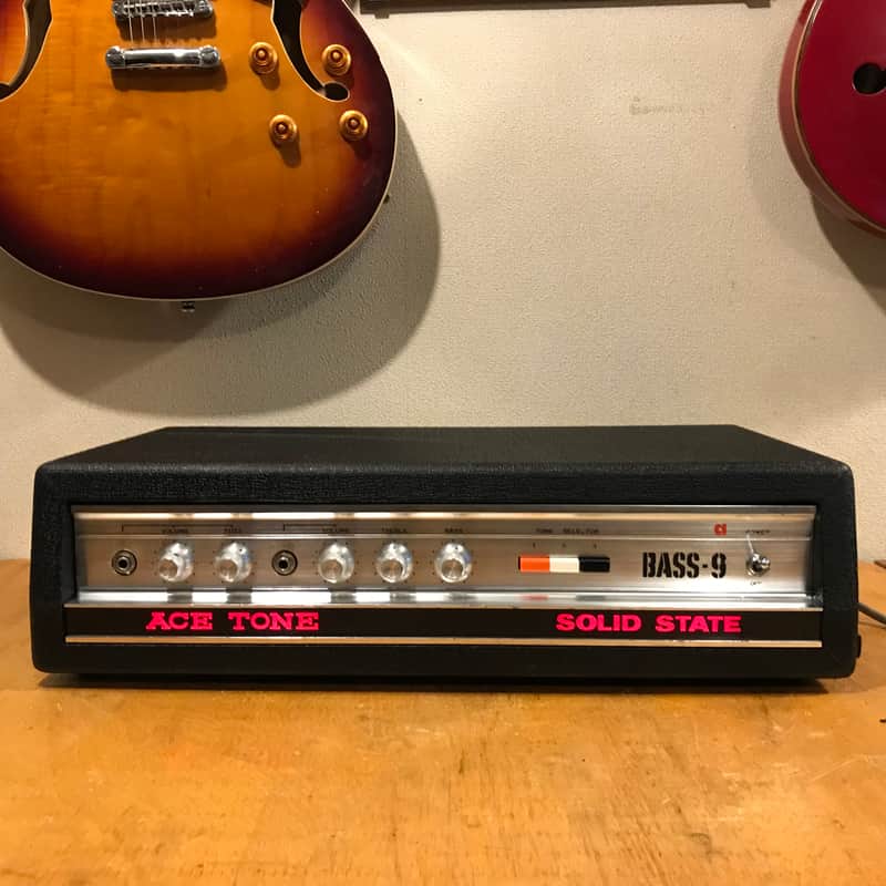 Ace Tone Bass 9 1970s pre-roland, super built, heavy duty head