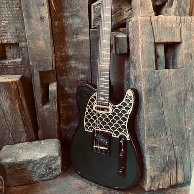 Cindy Guitars Custom Built LeatherFace Model-T 2023 - Shellac image 6