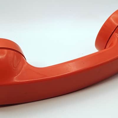 Custom Lo-Fi Telephone Microphone - Stromberg Carlson G1 1960's Handset - Orange image 3