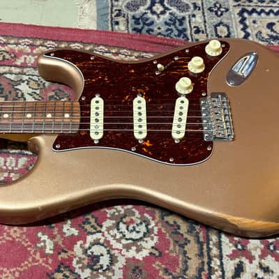 Fender Vintera Road Worn '60s Stratocaster 2021 (Firemist Gold) image 3