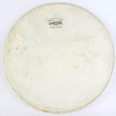 Slingerland 14"Radio King Tom Tom" Calf Skin Drum Head Batter Sparks Floor/Snare image 1