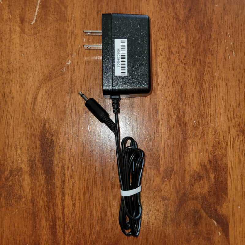 Alesis MMT-8 New Replacement Power Adapter only for older model with 3.5mm 1/8” mono phone plug headphone style connector image 1
