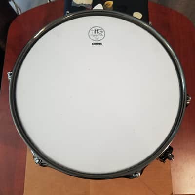 Oriollo Phantom Seamless Hammered Aluminum Snare Drum - 13x9 image 11
