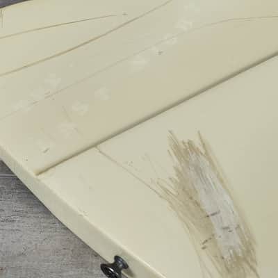 1989 Burny (by Fernandes Japan) RFB-80 Reverse Firebird (Vintage White) image 3