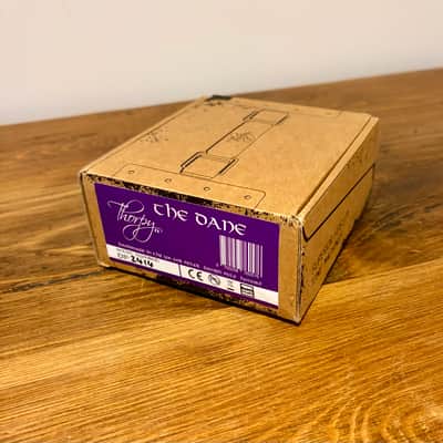 ThorpyFX The Dane Peter Honore Signature Overdrive / Boost 2010s - Silver / Purple image 2