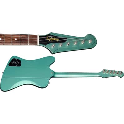 Epiphone 1963 Firebird I Electric Guitar Inverness Green w case image 6