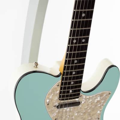 Fender Limited Edition Two-Tone American Thinline Telecaster 2019 Surf Green image 11