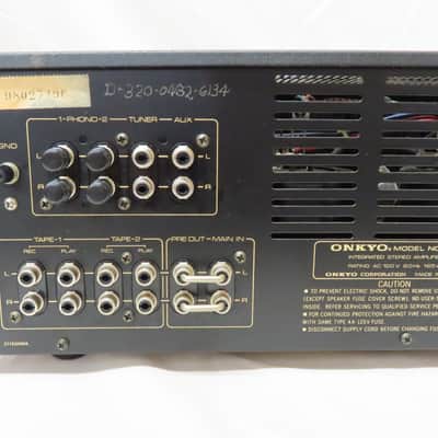 Vintage Onkyo A-7 Stereo Integrated Amplifier - 68 Watts Per Channel Amp image 7