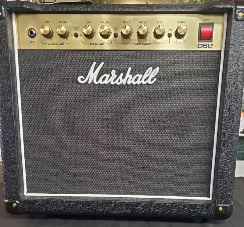 Marshall DSL5CR 2-Channel 5-Watt 1x12" Guitar Combo 2018 - Present - Black image 1