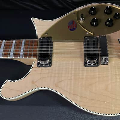 MINT! 2026 Rickenbacker 660/12 Maple Glo 12-String Electric Guitar OHSC 100% Mint Unplayed - RARE! image 7