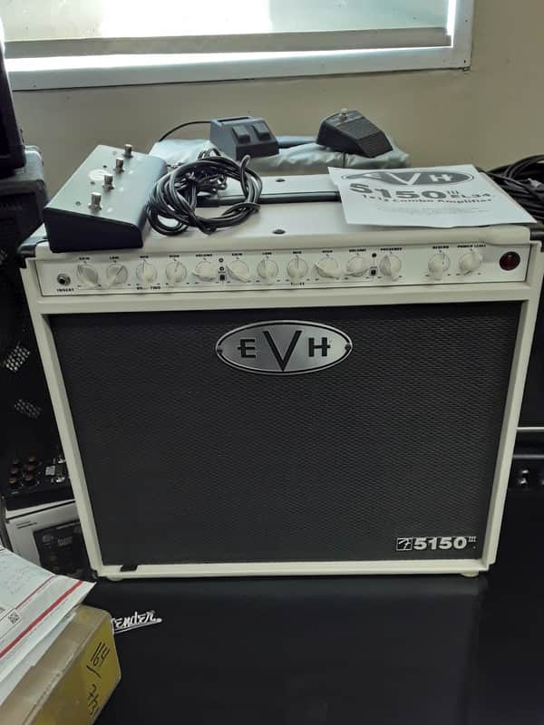 EVH 5150 III 6L6 3-Channel 50-Watt 1x12" Guitar Combo 2011 - 2017 - Ivory image 1