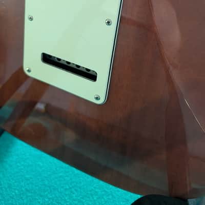 Fender Semi Hollow Stratocaster 2019 - AAA flame ice tea image 7