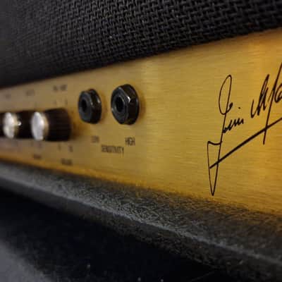 Marshall JCM 800 Lead Series Model 2203 100-Watt Master Volume Head 1989 - Black image 3