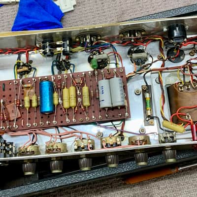 Phenomenal 1966 Marshall JTM45 MK II 2-Channel 45-Watt Guitar Amp Head image 11