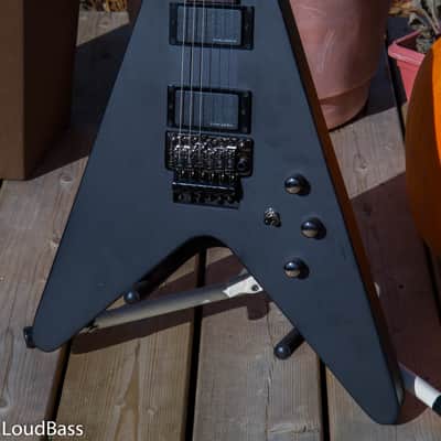 Schecter  Demon V Floyd Rose Satin Black Duncan Design pickups image 2