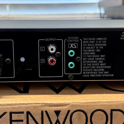 Kenwood KT-592 Quartz Synthesizer AM FM Stereo Tuner with Instructions, AM/FM Antennas Box; Tested SEE VIDEO image 7