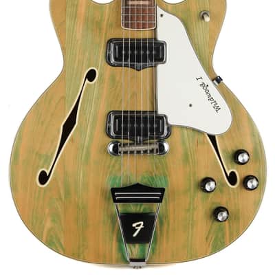 1967 Fender Coronado II Wildwood 1 Rainbow Green image 2