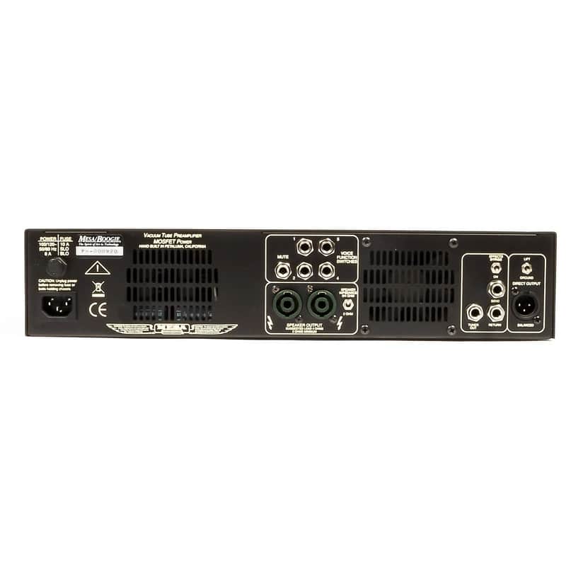 Mesa Boogie M6 Carbine 600-Watt Rackmount Bass Amp Head image 2