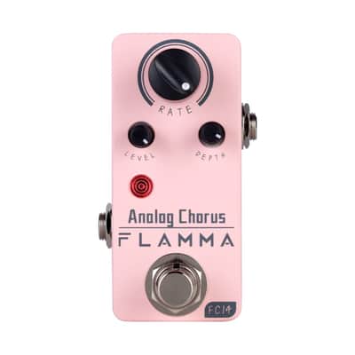 FLAMMA Chorus Pedal, FC14 Analog Chorus Guitar Effects True Bypass Portable Durable Metal Shell image 1