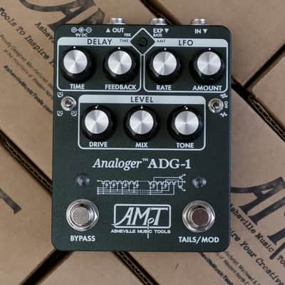 Asheville Music Tools ADG-1 Analog Delay, 2022, Dusk Emerald. NEW, (Authorized Dealer) image 1
